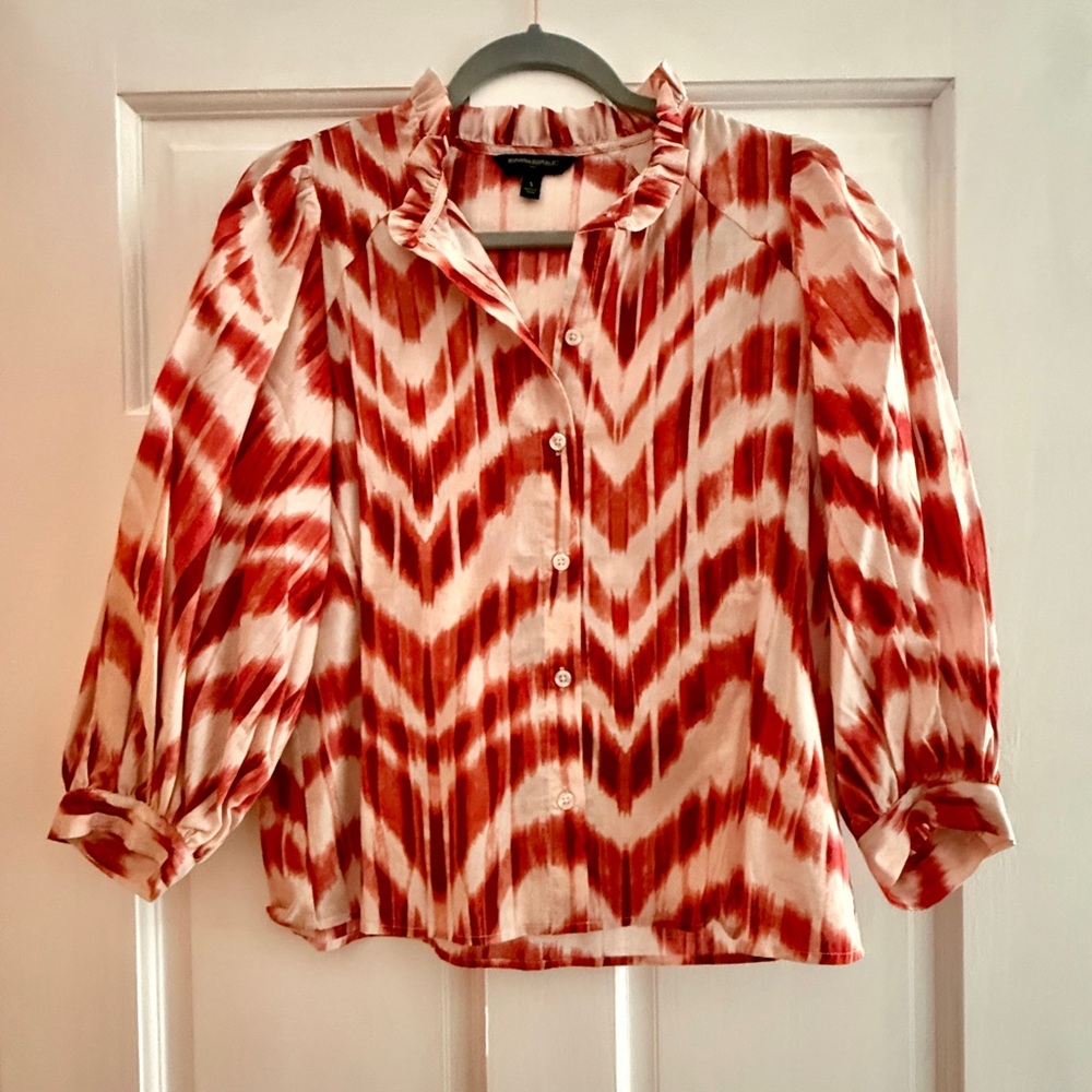 Banana Republic Volume Sleeve Blouse